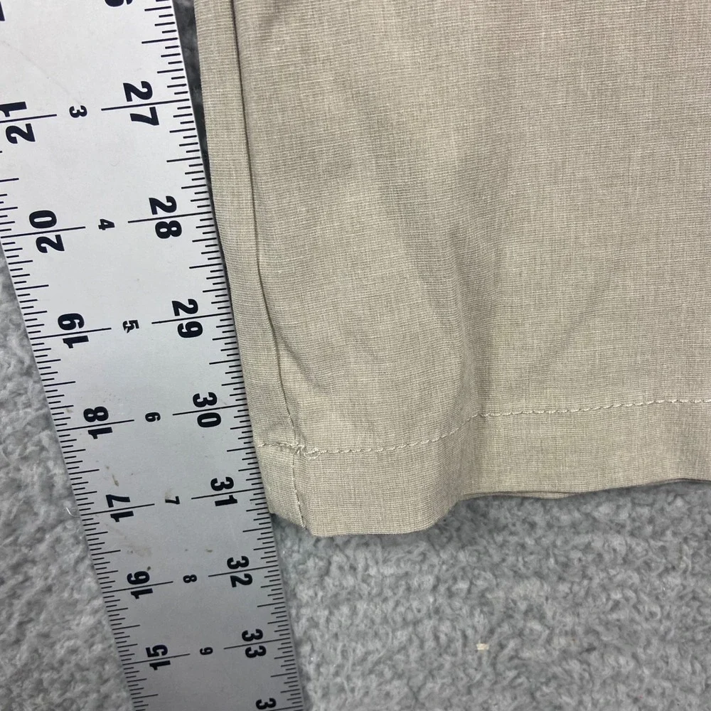 Linksoul Mens Pants Chino Golf‎ Beige Stretch Performance 34R **Actual 36x32